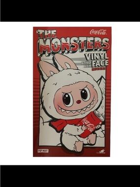 Pop Mart The Monsters Coca Cola Blind Box Vinyl Face. Authentic NIB Labubu